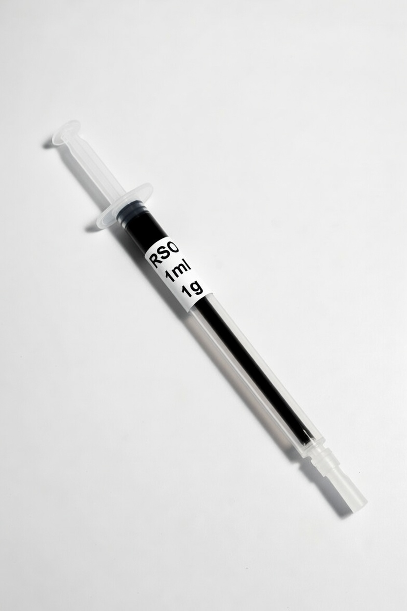 Buy RSO Oil UK - Thin 1ml RSO Syringe for Sale